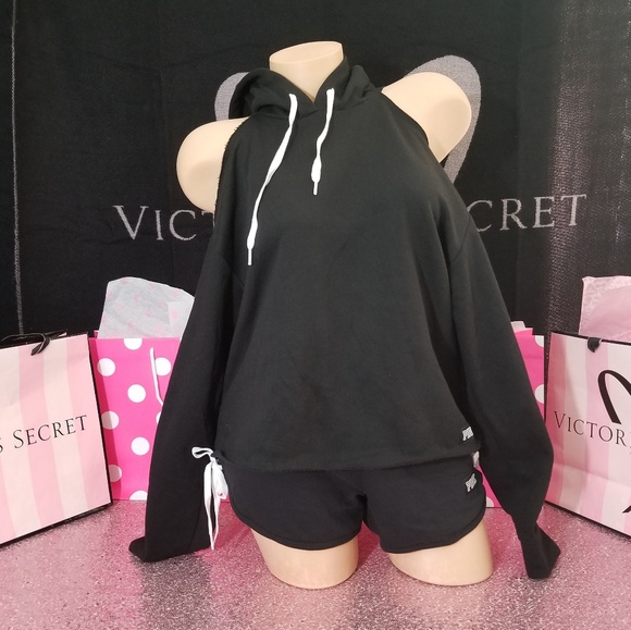 NWT!  Pink Victoria's Secret 2 pc hoodie set - Picture 3 of 8